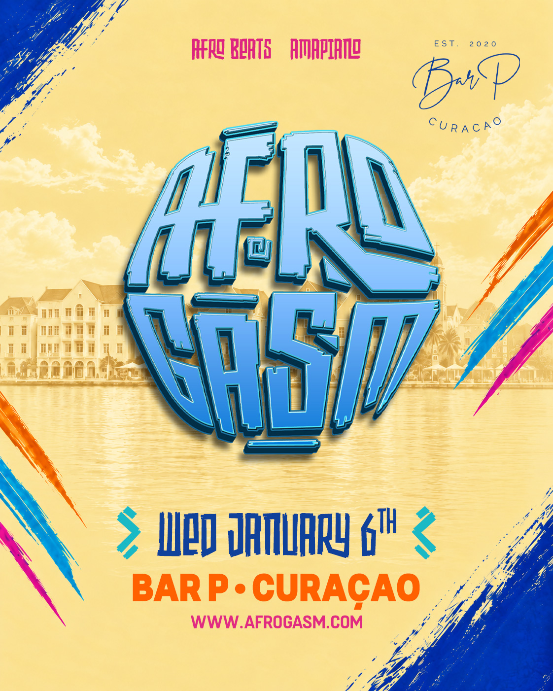 AfroGasm Curacao artwork